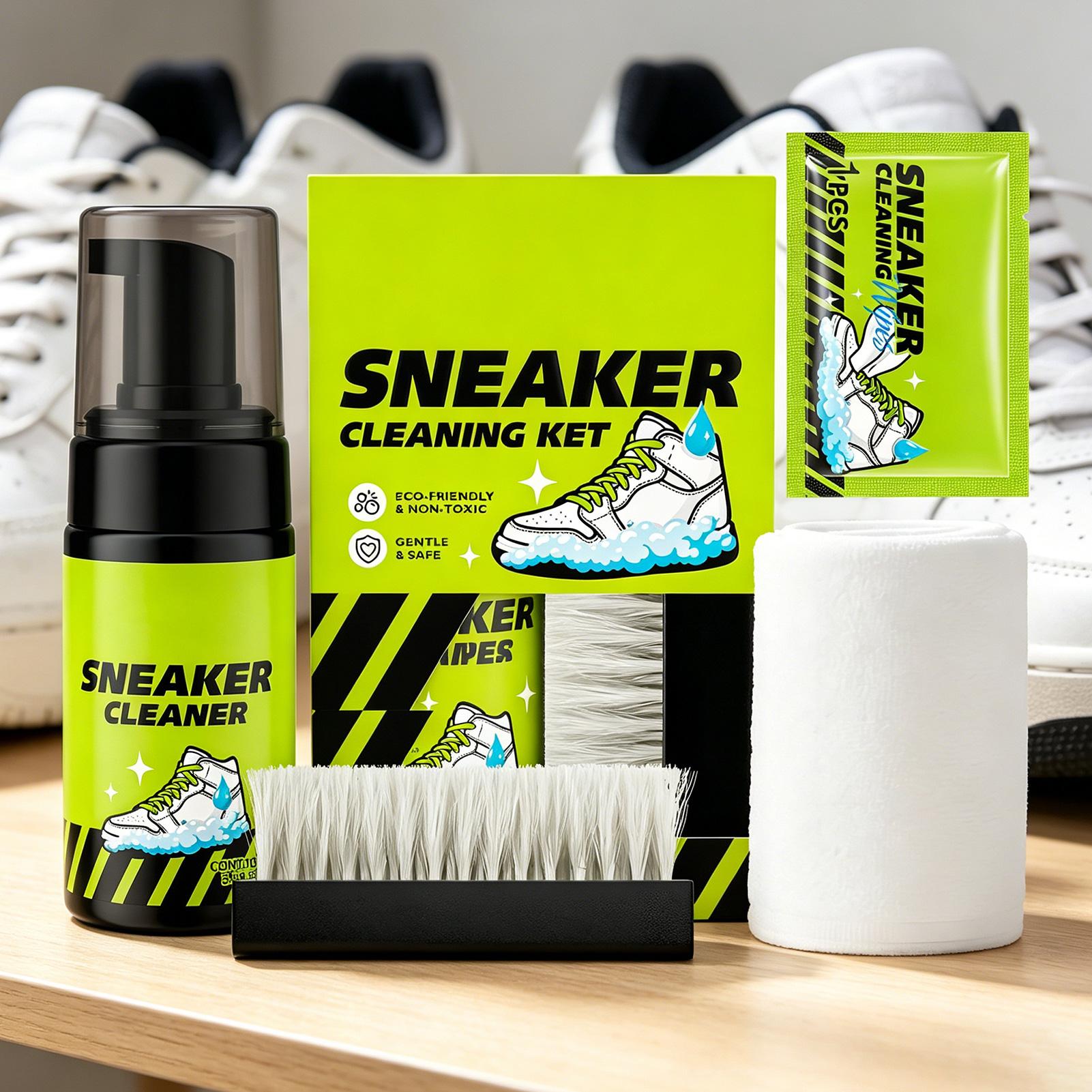 Limpiador de Zapatillas, 4 Pie - Sneaker Care Cleaner reseña y precio