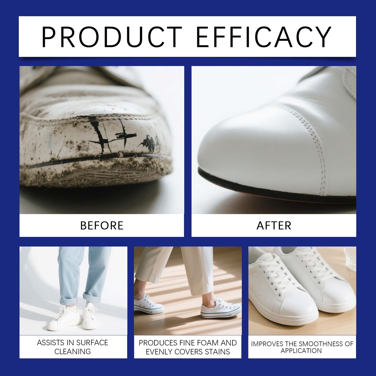 Espuma Limpiadora de Zapatos B - Sneaker Care Cleaner reseña y precio