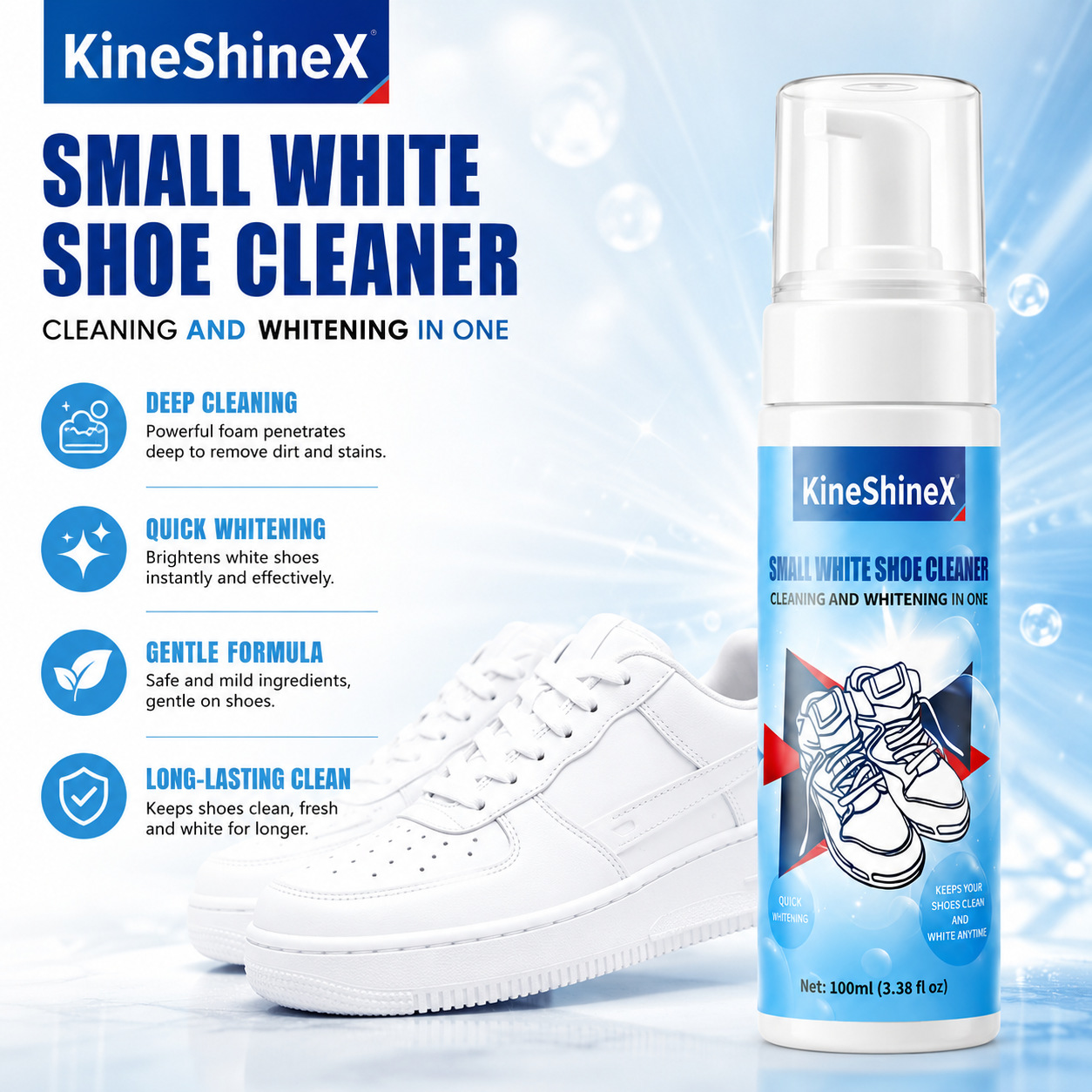 Kits de Limpieza de Zapatos Gi - Sneaker Care Cleaner reseña y precio